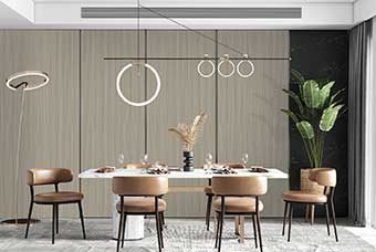 渭南轻奢风格-餐厅