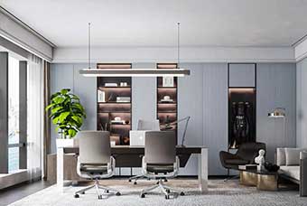 渭南轻奢风格-书房