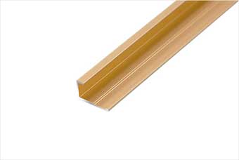 渭南航空纤维墙咔铝合金边条（钛金氧化）