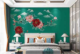 渭南森佰汇航空纤维墙咔（爱情花语）