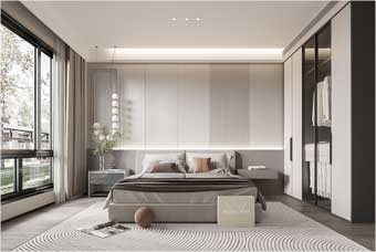 渭南卧室空间案例